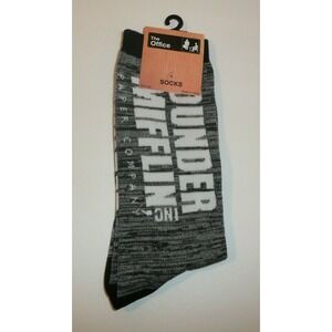 The Office World's Best Boss 1 Pair Crew Socks Men's Casual OSFM Dunder Mifflin